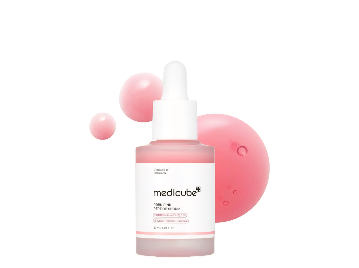 Medicube PDRN Pink Peptide Serum — Efecto Brillo Espejo y Reparación Profunda