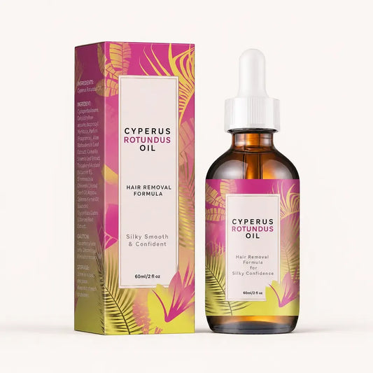 Aceite Depilatorio Cyperus Rotundus (30g) – Inhibidor Natural del Vello (Aceite Láser Líquido)