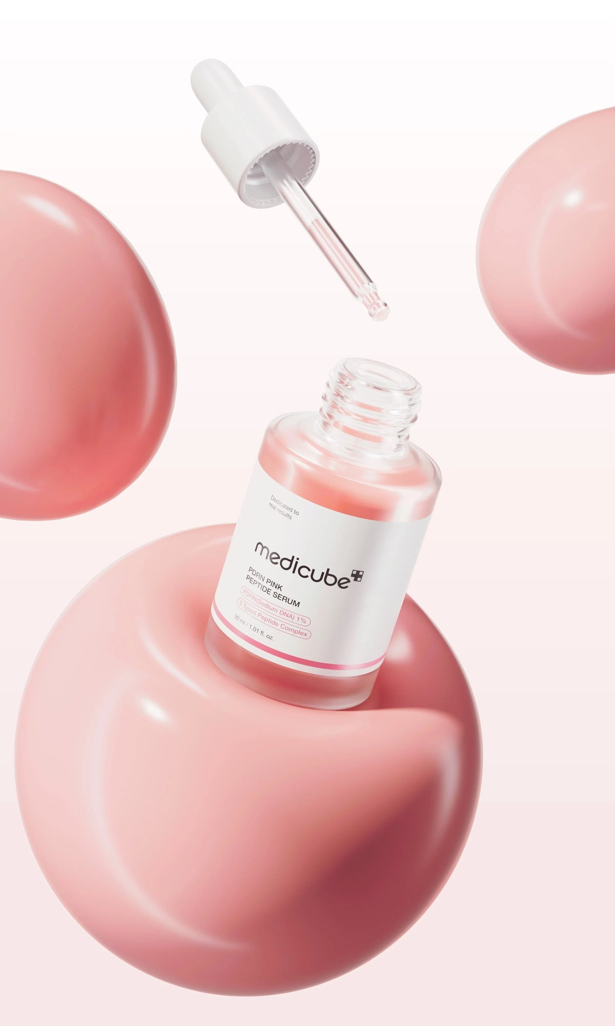 Medicube PDRN Pink Peptide Serum — Efecto Brillo Espejo y Reparación Profunda